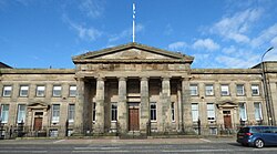 The Justiciary Buildings, Glasgow, which operates as part of the High Court of Justiciary along with similar facilities in Edinburgh and Aberdeen