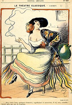 Cartoon from Journal amusant, 1911