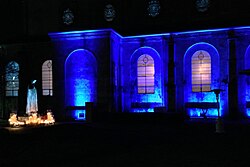 Mary garden at Holy Trinity.