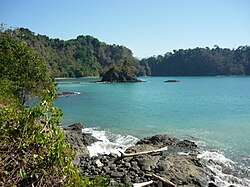 Manuel Antonio National Park in Costa Rica was listed by Forbes as one of the world's 12 most beautiful national parks.[13]