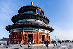 Temple of Heaven is one of the eight UNESCO World Heritage Sites in Beijing.