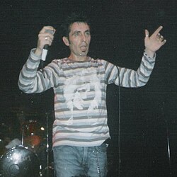 Aslan lead singer Christy Dignam.