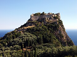 The Byzantine castle of Angelokastro successfully repulsed the Ottomans during the first great siege of Corfu in 1537, the siege of 1571, and the second great siege of Corfu in 1716, causing them to abandon their plans to conquer Corfu.[85]