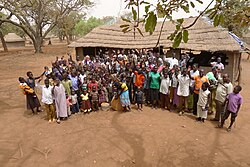 A village church in South Sudan
