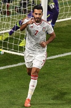 Ali Mabkhout is United Arab Emirates' top scorer with 85 goals.