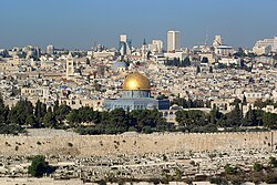 Jerusalem is holy for the world's three major religions — Christianity, Islam and Judaism, as well as for Mandaeism.