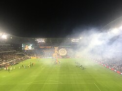 The 3252 Tifo for the 2019 Conference Final vs LA Galaxy. LAFC would go on to win for the first time 5-3 in the sixth edition of El Tráfico.