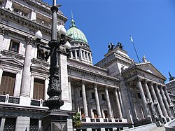 Congress building in Buenos Aires, Argentina