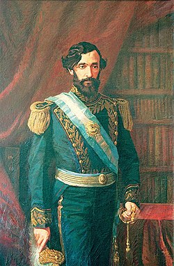 Portrait of Mitre painted by Egidio Querciola, Museo Histórico Nacional.