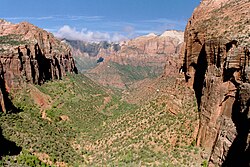 Zion National Park in southern Utah is one of five national parks in the state.