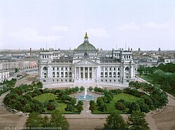 The Reichstag in the 1890s / early 1900s