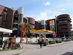 Shell service station in San Jacopino (Florence)
