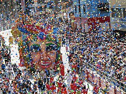 The Blacks and Whites' Carnival in Pasto, Colombia
