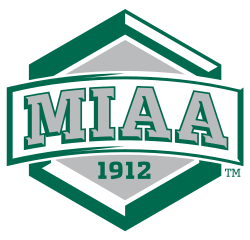 MIAA logo in Northwest Missouri State's colors