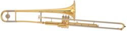 Valve (tenor) trombone in B♭