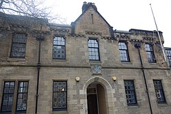 The Drill Hall at University Place, home of Glasgow UOTC