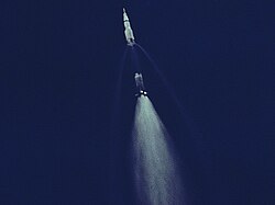 Apollo 11 S-IC separation