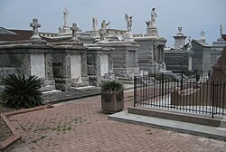 Vaults in St. Louis Cemetery No. 3