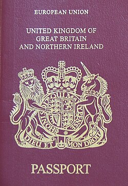 Non-biometric European Union passport issued after 1997