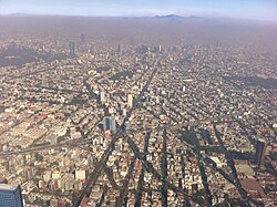 Situated in a valley, and relying heavily on automobiles, Mexico City often suffers from poor air quality.