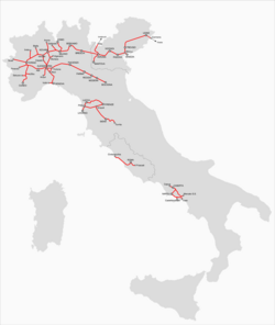 Rail Network as of 17 March 1861
