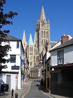 Truro, Cornwall's administrative centre and only city