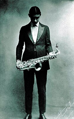 Photograph of Trumbauer featured in Ken Burns' Jazz
