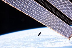 QARMAN CubeSat deployed from ISS