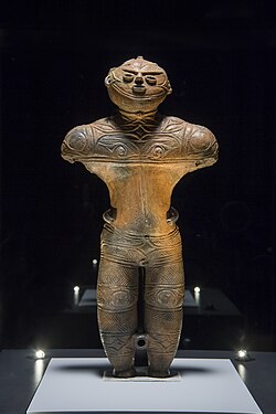 Hollow Dogū, the only National Treasure in Hokkaidō, is exhibited at the Hakodate Jōmon Culture Center