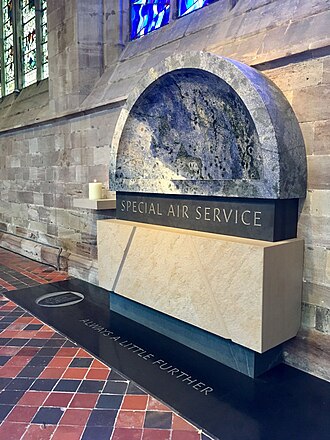 Ascension memorial at Hereford Cathedral