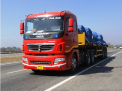 A Tata Prima 4928.S in Assam, India