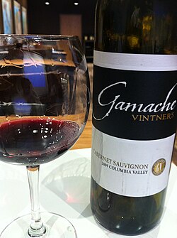 A Washington Cabernet Sauvignon from the Columbia Valley AVA