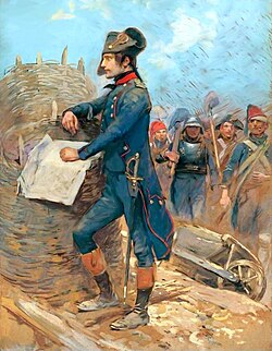 Bonaparte at the Siege of Toulon, 1793, by Édouard Detaille