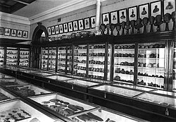 An exhibition of the remains of Native Americans at the Royal Ontario Museum in 1908