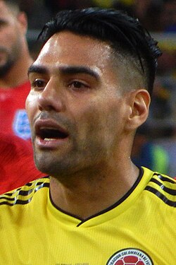 Radamel Falcao is Colombia's all-time top scorer with 36 goals.