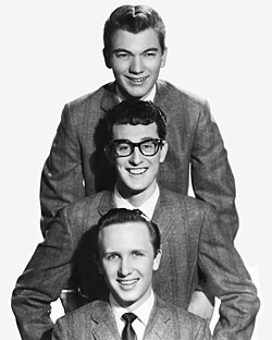 Buddy Holly and his band, the Crickets