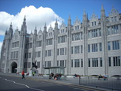 Marischal College, main offices of Aberdeen City Council