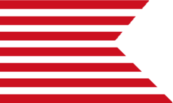 Short lived Broad Pennant of a US Navy Commodore 1870-[9]