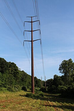 345 kV transmission lines in western Connecticut