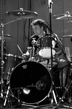Aaron Harris of post-metal band Isis