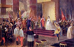 Coronation of Franz Joseph I and Elisabeth Amalie at Matthias Church, Buda, 8 June 1867