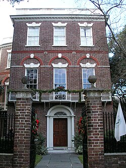 Nathaniel Russell House, built in 1808