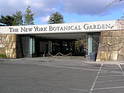 Entrance to NYBG