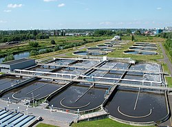 Wastewater treatment treatment plants rely largely on microorganisms to oxidise organic matter.