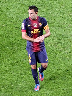 Xavi made 767 total appearances for Barcelona, a former club record.