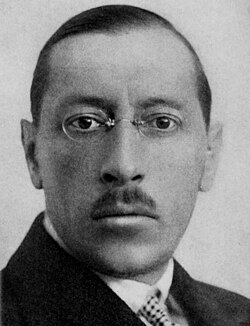 Stravinsky in 1921