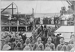Lord Roberts's arrival at Cape Town