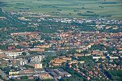 Aerial view in 2015