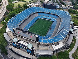 Bank of America Stadium, the club's home