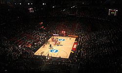 The 2014 FIBA Basketball World Cup Final at the Palacio de Deportes